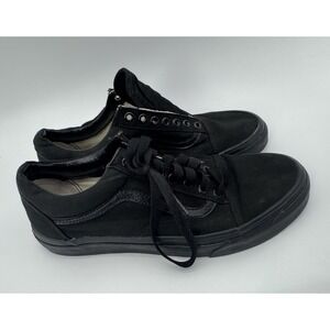 Vans Old Skool Triple Black on Black on Black Sneakers Shoes Men 9 Y2K Skater